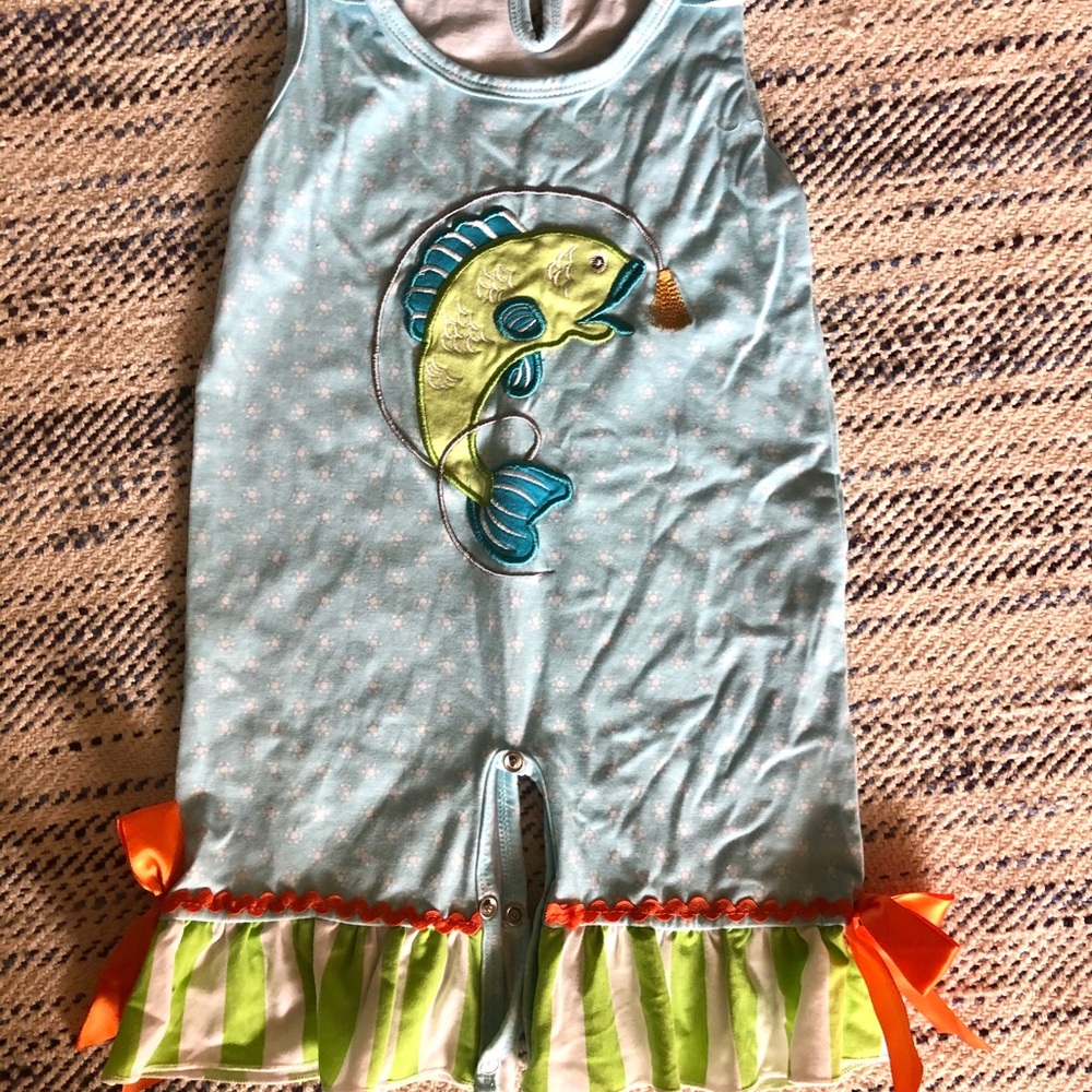 Boutique fish romper
